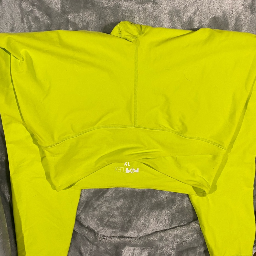 Popflex Neon Yellow leggings size 1X